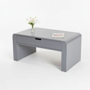 Bàn sofa bo cong 89x50x42cm gỗ cao su TT68366