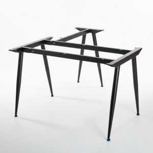 Chân bàn góc L cho bàn 120x130cm hệ CONE HCCO034