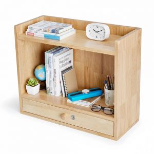 Kệ để bàn 60x25x50cm gỗ cao su TCN68090