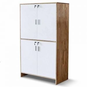 Tủ quần áo 100x50x170cm gỗ cao su TQA68085