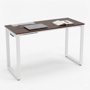 Bàn có hộp điện 140x50cm gỗ cao su ZD041