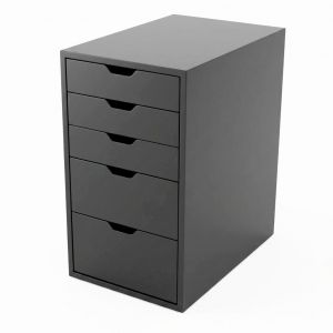 Tủ cá nhân 40x60x73cm gỗ cao su TCN68089