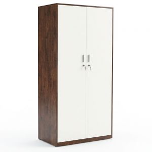 Tủ quần áo 2 cánh 100x55x200cm gỗ cao su TQA68088