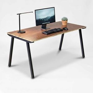 Bàn làm việc 160x80cm gỗ otim phủ venner gỗ xoan đào hệ PLY HBPL041