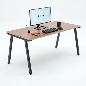 Bàn làm việc 160x80cm gỗ otim phủ venner gỗ xoan đào hệ PLY HBPL041