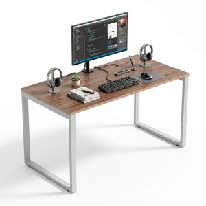 Bàn làm việc có hộp điện 140x70cm gỗ plywood ZD044