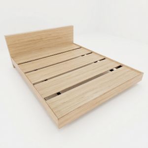 Giường ngủ VEGA gỗ plywood khung sắt lắp ráp GN68066
