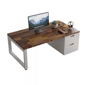 Bàn ngồi bệt gác tủ 120x70cm gỗ Tràm chân sắt - SGD020