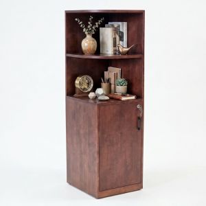 Kệ tủ góc tường 43x47x140cm gỗ cao su KGT68059