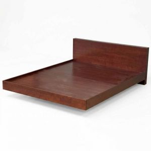 Giường bay VEGAL 160x200cm gỗ cao su chân sắt GN68071