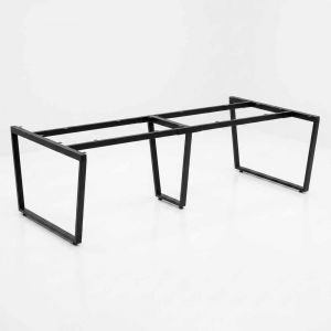 HCTC011 - Chân bàn sắt hệ Trapez Concept 240x120 lắp ráp