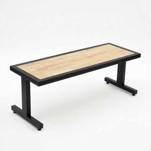 Ghế ăn băng SAHO chữ I 120x45x43(cm) GA68005
