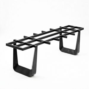 Chân bàn sắt 243x79x72cm sơn tĩnh điện CHB68118