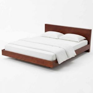 Giường bay VEGAL 160x200cm gỗ cao su chân sắt GN68071