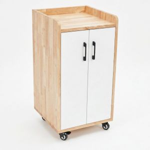 Tủ cá nhân di động 40x40x80cm gỗ cao su TCN68097