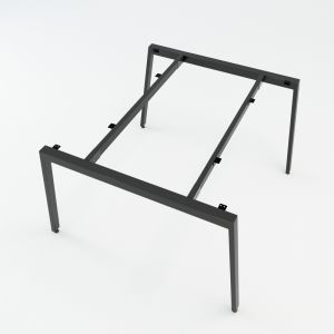 Chân bàn cụm 2 hệ Aton Concept 120x120cm lắp ráp HCAT011