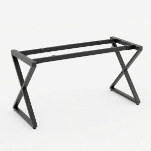 HCXC003 - Chân bàn sắt hệ XConcept 140x60 lắp ráp