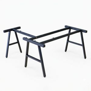 HCAC017 - Chân bàn chữ L hệ AConcept 140x150 lắp ráp
