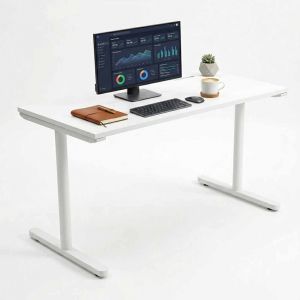 Bàn làm việc 140x70cm gỗ tràm hệ TIO HBTO053