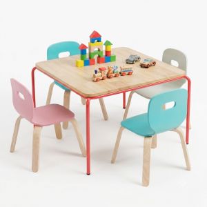 Bộ bàn ghế mầm non nhiều màu KGD050