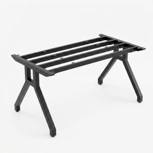 Chân bàn họp 180x90cm sơn tĩnh điện CSBH002