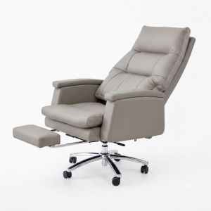 Ghế giám đốc bọc da có gác chân thư giãn MF926A