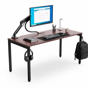Bàn làm việc có hộp điện 175x60cm gỗ cao su ZD046