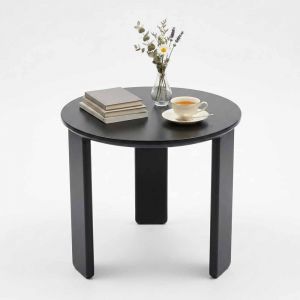 Bàn sofa tròn 50x45cm gỗ tràm TT68378