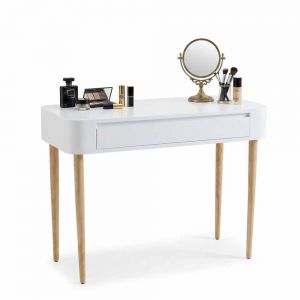 Bàn trang điểm 100x45x75cm gỗ cao su BTD68088