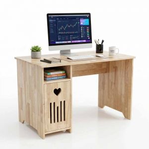 Bàn làm việc 120x70cm gỗ cao su BD68197