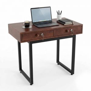 Bàn làm việc 80x45cm gỗ cao su BD68198