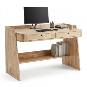Bàn làm việc 123x60x80cm gỗ cao su BD68201