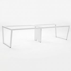 Chân bàn họp 299x99x73cm sơn tĩnh điện hệ Trapez CHB68135