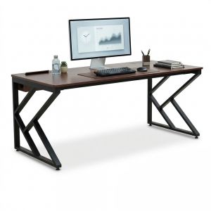 Bàn làm việc ZDesk tích hợp hộp điện 180x80x75cm gỗ cao su hệ KConcept HBKC065