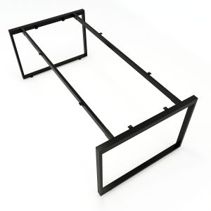 Chân sắt bàn họp hệ Rectang 100x200cm lắp ráp HCRT010
