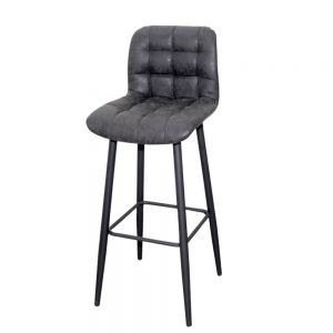 GAK002- Ghế Bar Aster chân sắt nệm da Simili GAK002- Ghế Bar Aster chân sắt nệm da Simili