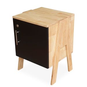 Tủ cá nhân mini cửa khóa màu đen 40x40x48cm chân chữ A TCN68006 Tủ cá nhân mini cửa khóa màu đen 40x40x48cm chân chữ A TCN68006