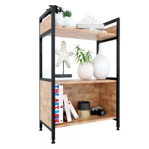 Kệ sách VEGA 2 tầng có hộc tủ KS68094