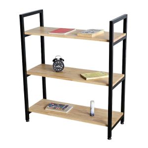 Kệ trang trí GONY 3 tầng gỗ kết hợp khung sắt lắp ráp KS68099