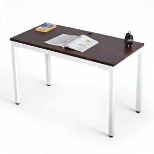 Bàn làm việc 120x60cm gỗ tràm hệ Wooden chân Uconcept lắp ráp