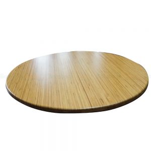 Mặt bàn gỗ tre ghép tròn nguyên tấm d=60cm đã PU hoàn thiện MB009