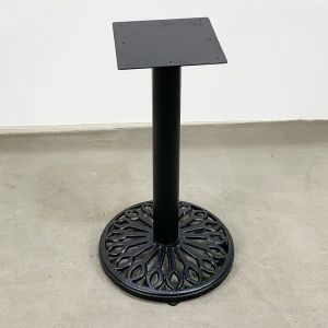 Chân bàn Cafe đế gang đúc hoa văn CHBCF014