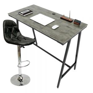 Combo Bàn Làm Việc Đứng và Ghế Nệm Nâng Hạ Chiều Cao CB68121