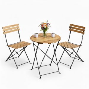 Combo Bàn Ghế Xếp Gọn Ngòai Trời SHEFIELD CBCF080