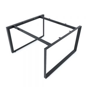 Chân sắt tam giác cho bàn cụm 2 120x120cm hệ Trian II HCTG019