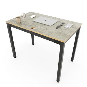 Bàn làm việc 100x60cm gỗ Plywood màu bê tông chân Uconcept HBUC038 Bàn làm việc 100x60cm gỗ Plywood màu bê tông chân Uconcept HBUC038