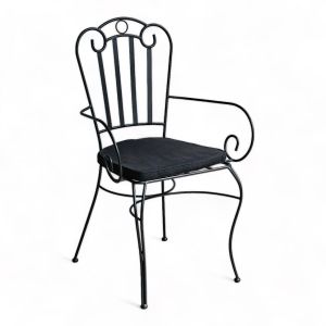 Ghế ngoài trời, ghế cafe sắt hoa văn GCF110