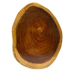 Mặt bàn tròn 94x71cm gỗ Me Tây Nguyên Tấm dày 5cm MBMT017