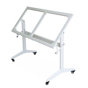 Chân sắt gấp gọn di động ver2  cho bàn học 120x40cm CHB68058