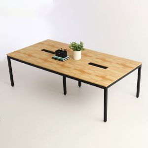 Bàn họp 240x120 hệ UConcept lắp ráp HBUC048